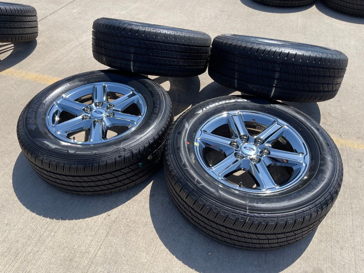 18" Ford F-150 Expedition OEM chrome rims wheels tires 2024 2025 NEW