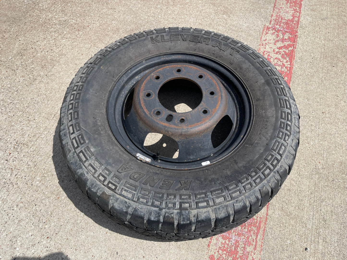 17" Dodge Ram 3500 Dually 8x200 wheel rim 2703 2704 OEM KENDA