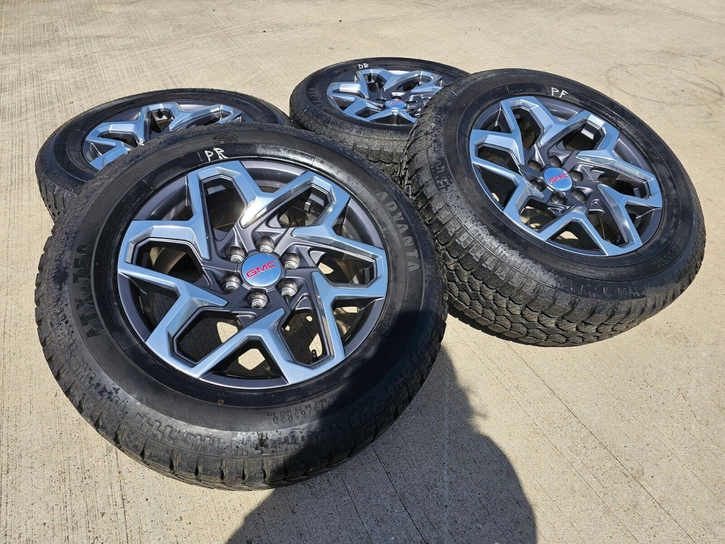 20" GMC Sierra Yukon AT4 95369 OEM wheels rims Tahoe Silverado