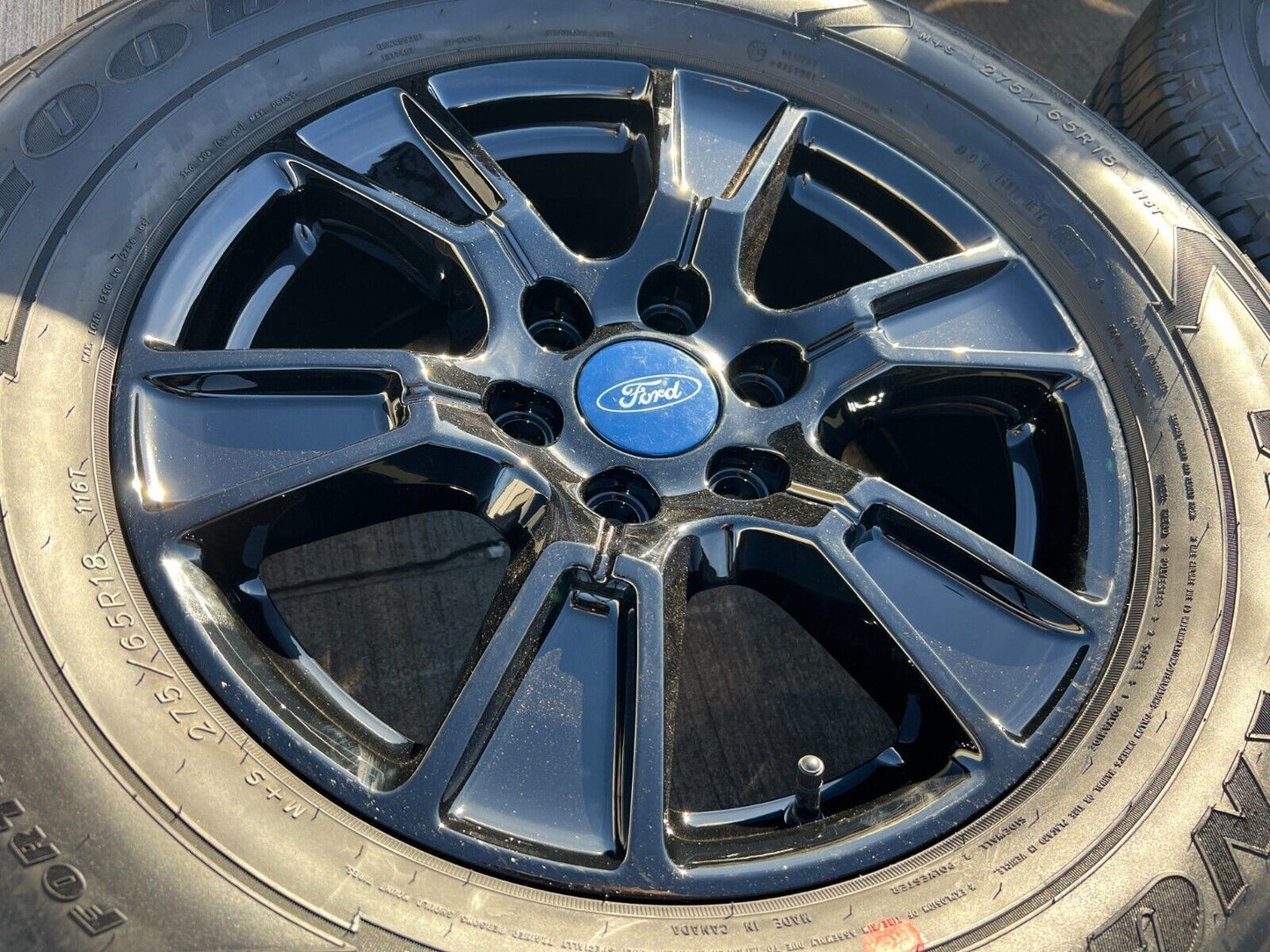18" Ford F-150 Expedition OEM Tremor black rims wheels 3998 tires NEW