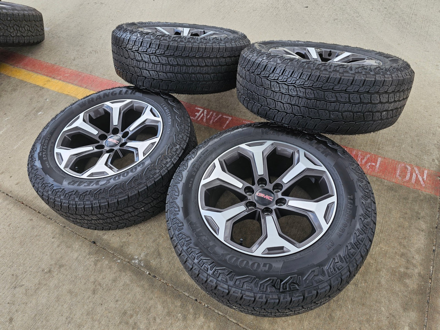 20" GMC Sierra Canyon Chevy Silverado OEM wheels rims 2024 2025 2026 NEW