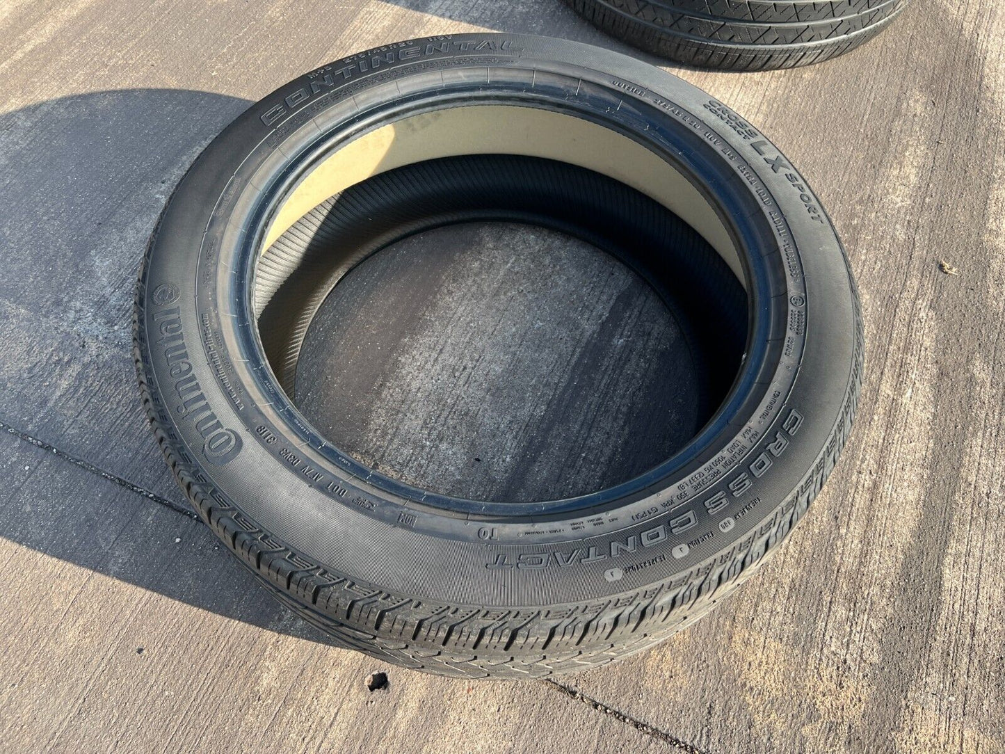 (1) 275/45/20 Continental Cross Contact spare tire