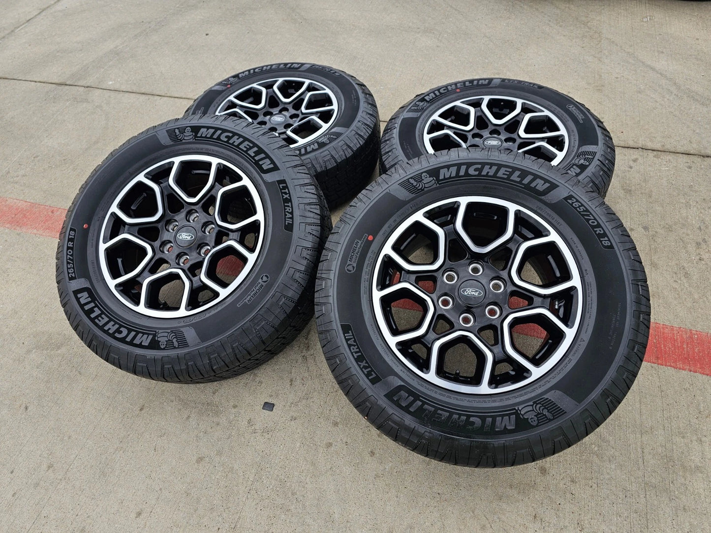 18" Ford F-150 OEM rims wheels 95049 10340 Expedition 2022 2023 2024 2025 NEW