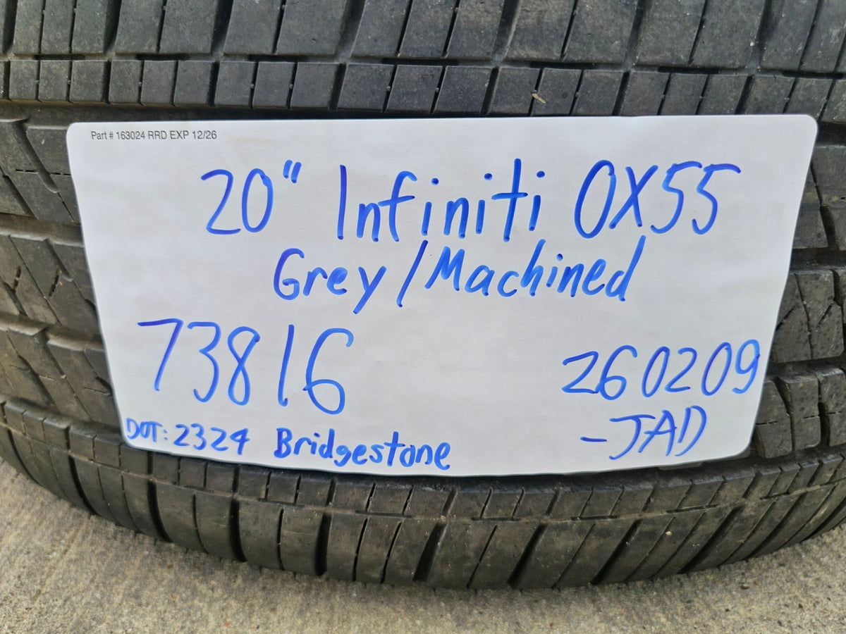 20" Infiniti QX50 QX55 QX60 QX FX35 FX45 OEM 73816 73819 wheels rims Nissan SET