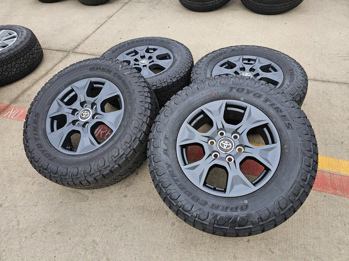 18" Lexus GX550 OEM wheels rims Toyota Land Cruiser Tundra Sequoia 2024 2025 NEW