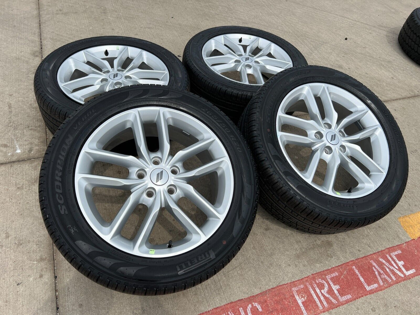 20" Dodge Durango Jeep Grand Cherokee L OEM 2730 wheels rims 2023 2024 2025 NEW
