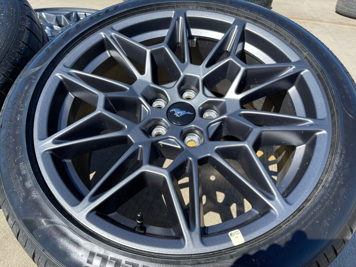 19" Ford Mustang GT Performance Track Pack OEM wheels rims 2023 2024 2025 NEW