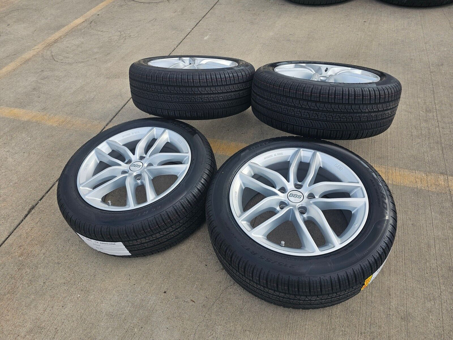 17x7.5 BBS OEM wheels rims tires Audi VW Mercedes wheels rims A4 A3 E 5x112 NEW