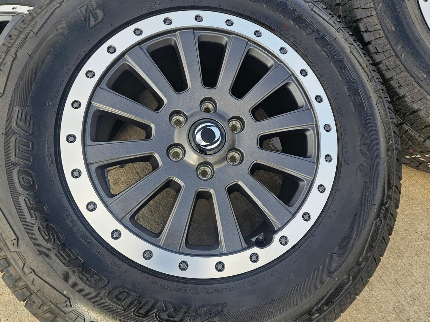 (4) 18" INEOS Grenadier OEM wheels rims tires beadlock 2022 2023 2024 2025 NEW