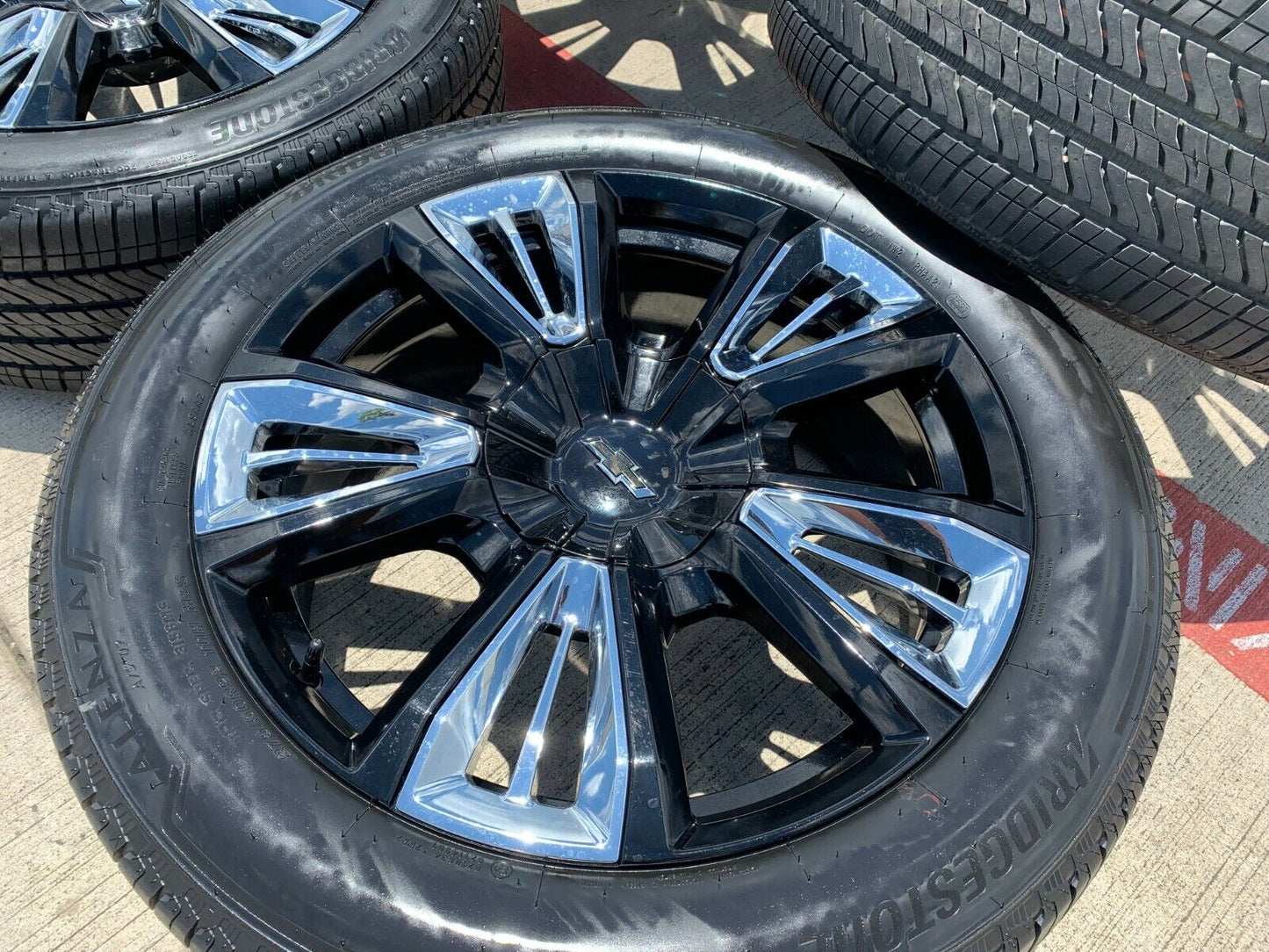 22" Chevy Tahoe Silverado Suburban RST OEM wheels rims 96951 2023 2024 NEW