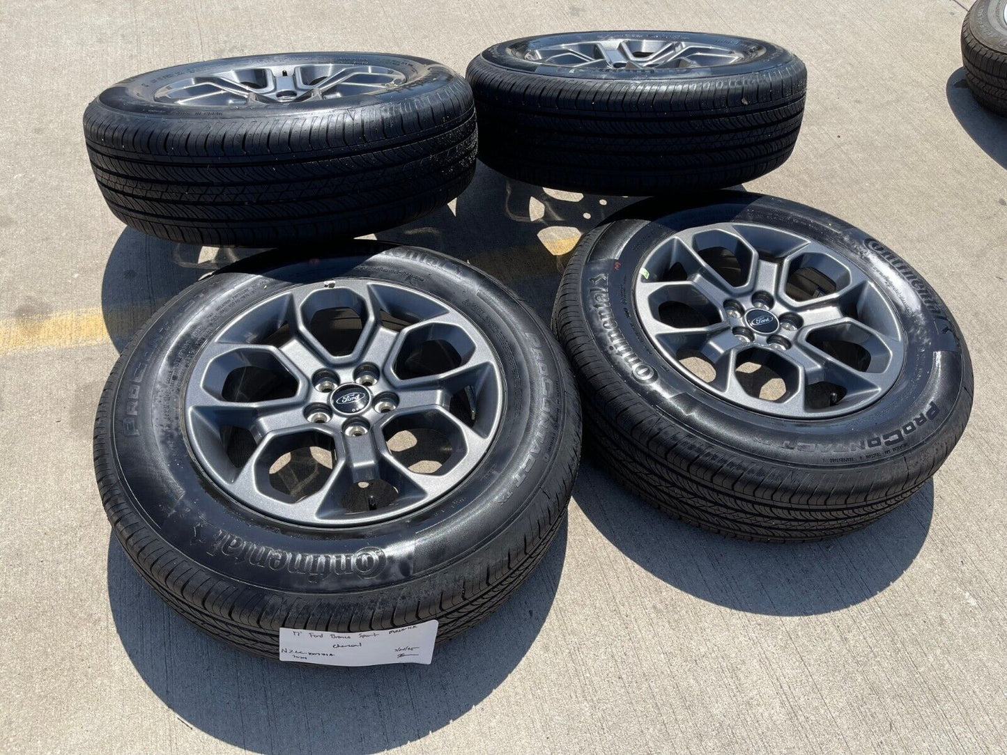 17" Ford Bronco Sport Maverick rims wheels OEM 2023 2024 2025 NEW