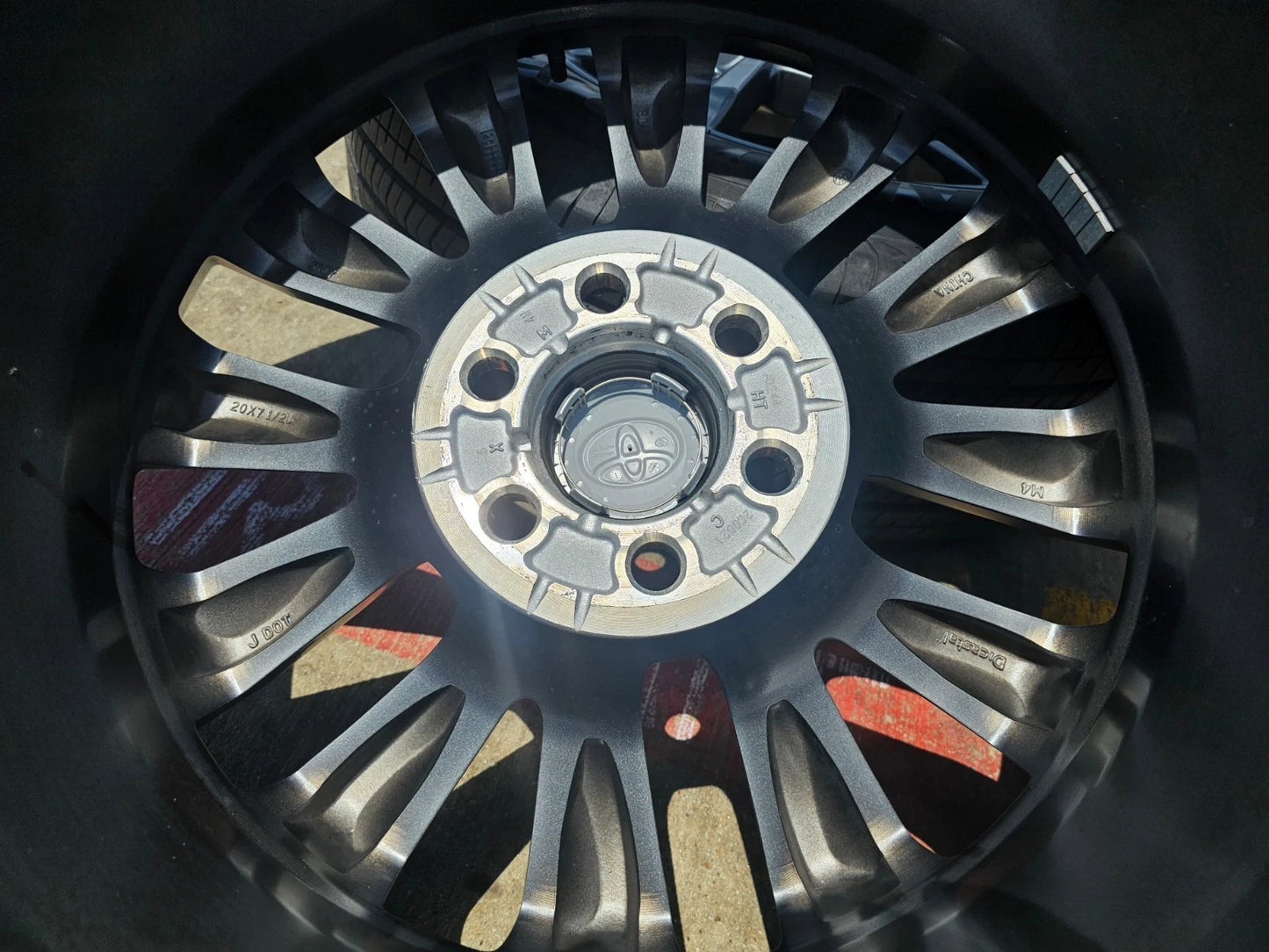 20" Toyota Land Cruiser OEM wheels rims Tundra Sequoia 2024 2025 2026