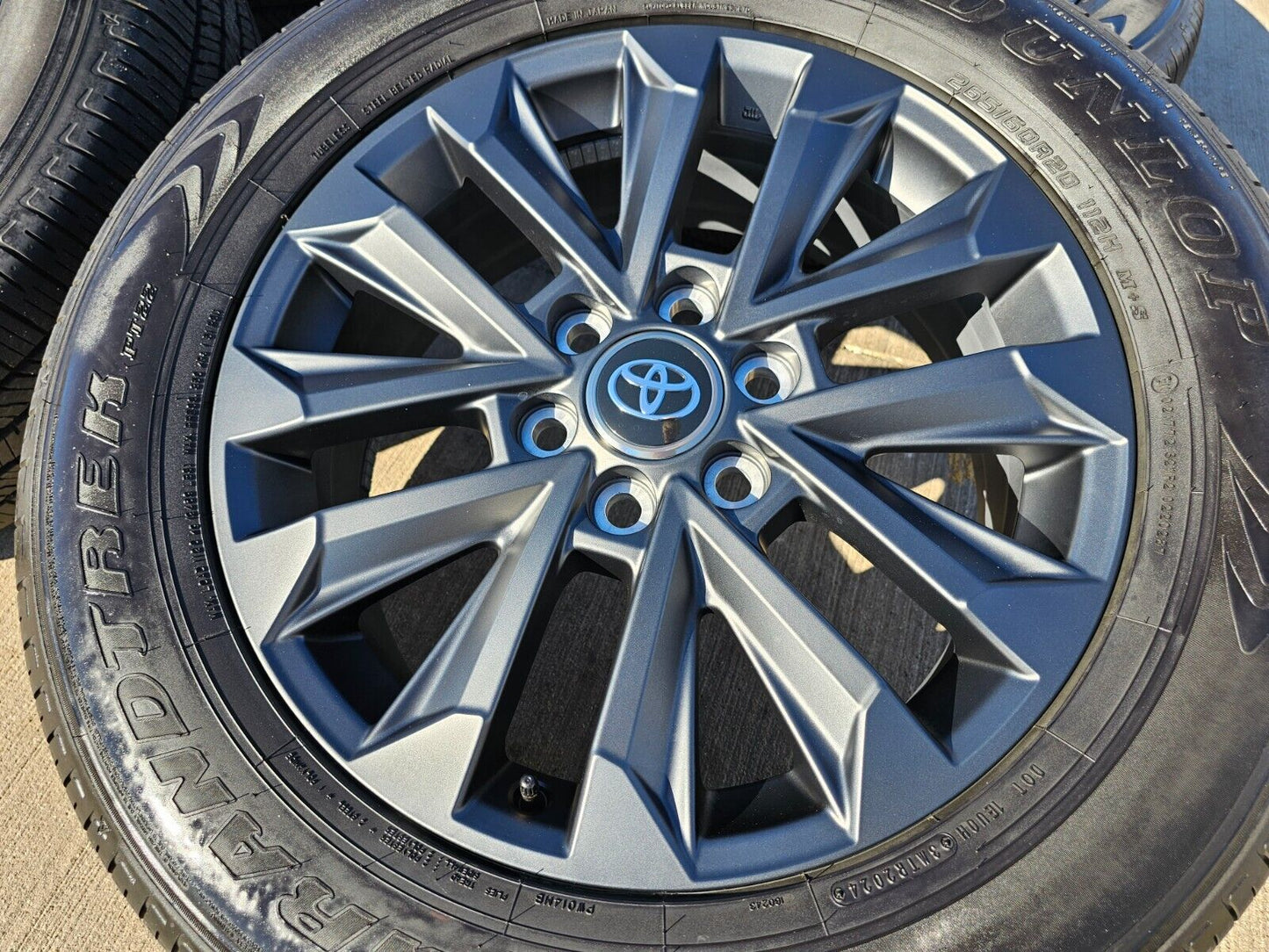 20" Toyota Land Cruiser OEM wheels rims Tundra Sequoia 2023 2024 2025 NEW