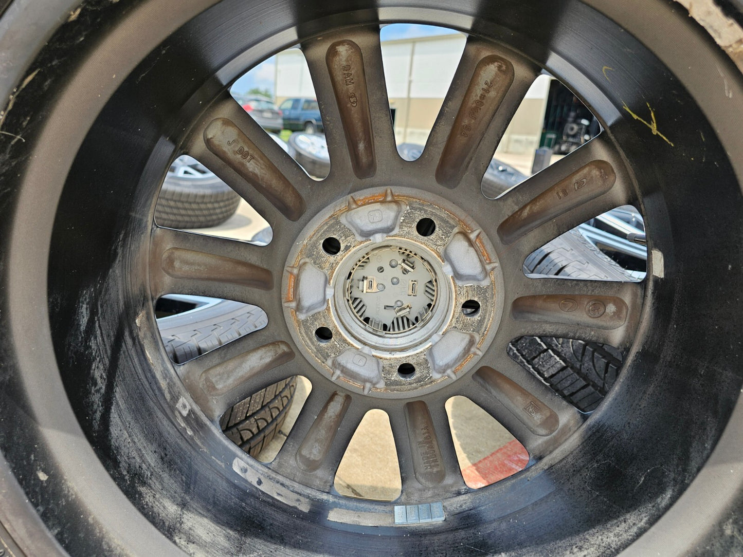 21" Lexus LX570 Toyota Land Cruiser OEM 74341 wheels rims tires 5x150 YOKOHAMA