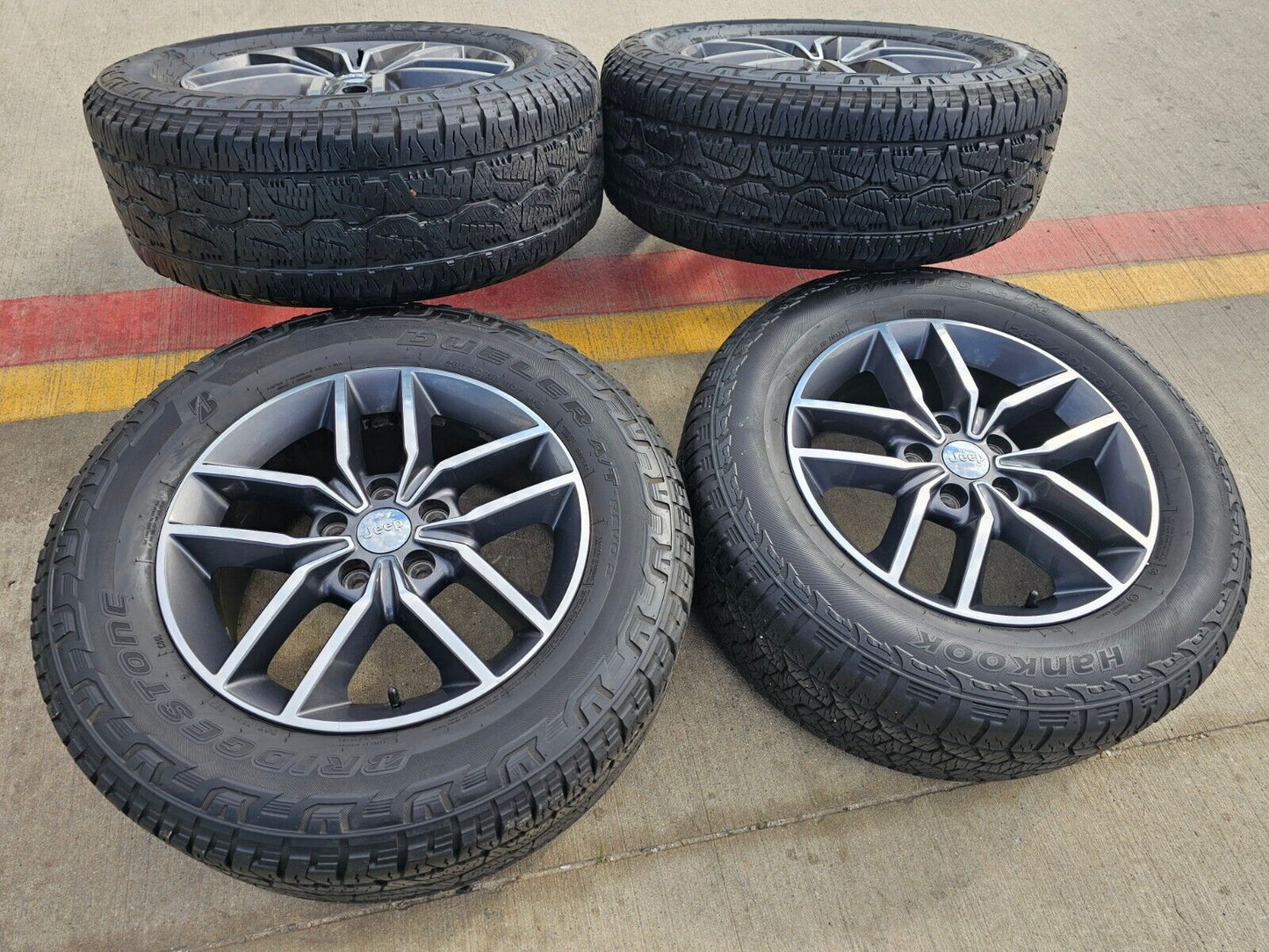 18" Jeep Grand Cherokee Durango OEM 9164 LIMITED wheels rims tires