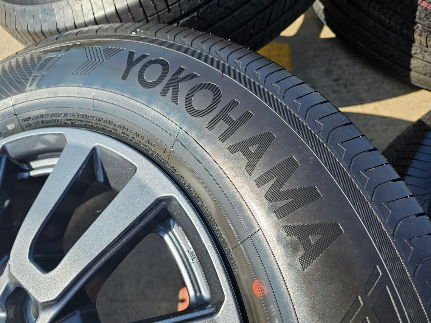 18" Toyota Land Cruiser OEM wheels rims tires Tundra Sequoia 2023 2024 2025 NEW