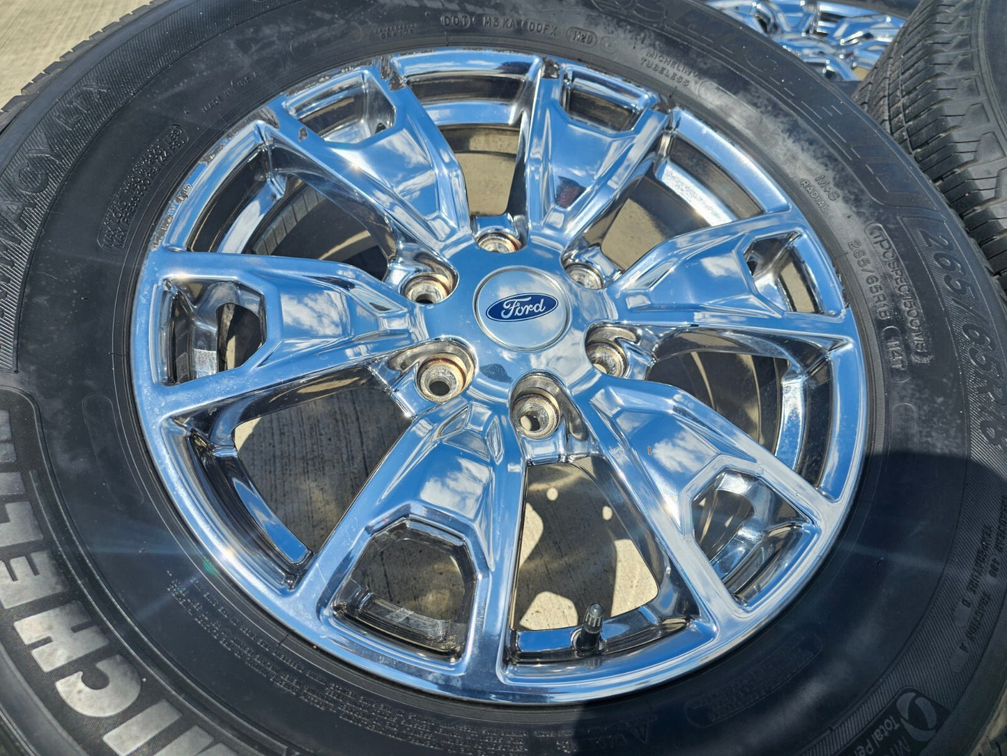 18" Ford Ranger Bronco OEM 10231 wheels rims 2021 2022 2023 2024 2025 CHROME