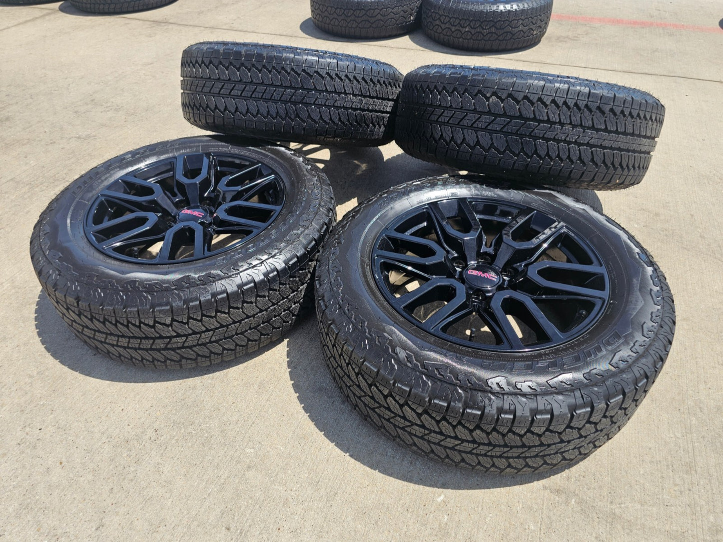 20" GMC Sierra Yukon Chevy OEM black 5914 5918 wheels rims 2024 2025 2026 NEW