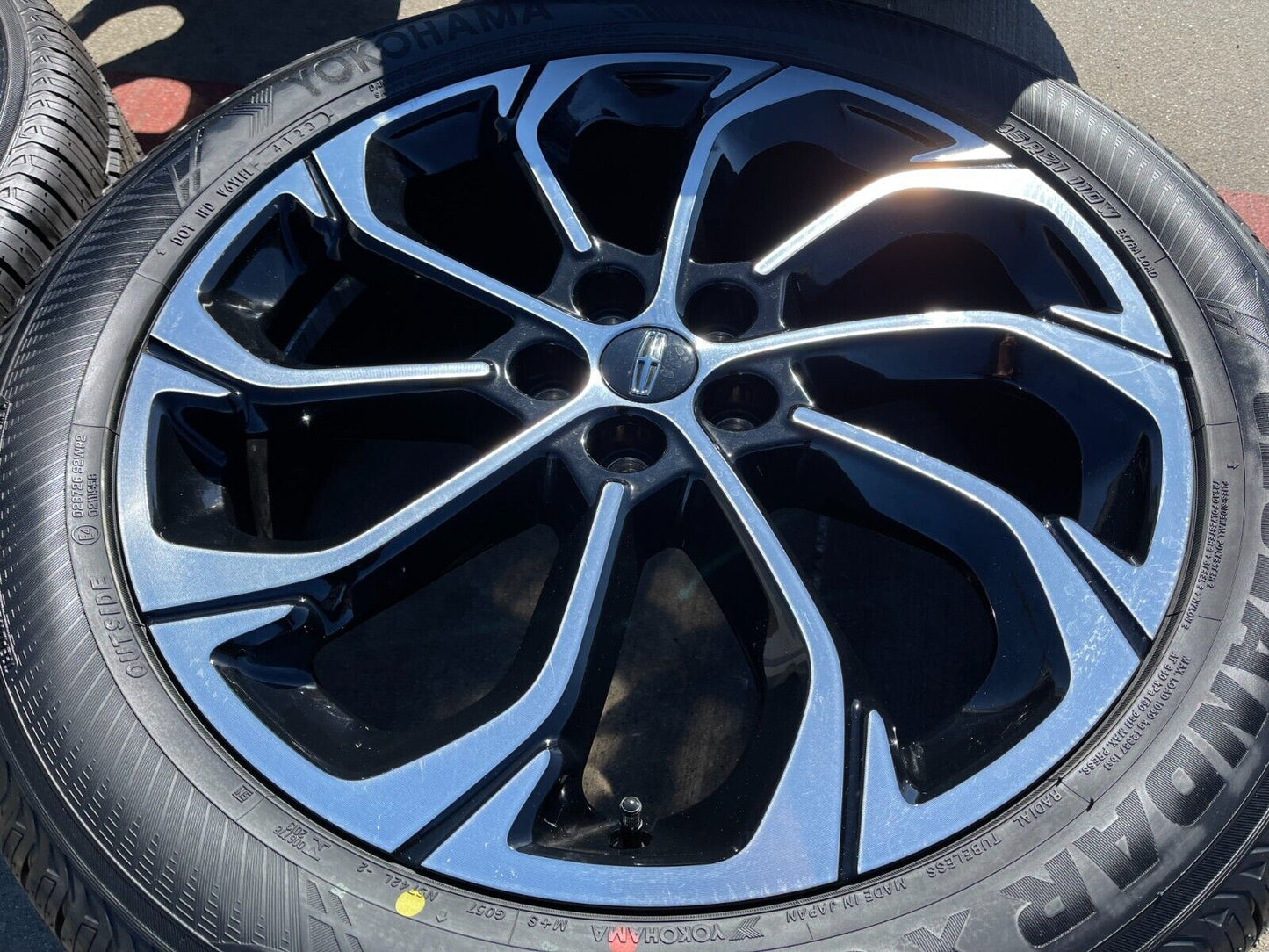 21" Lincoln Nautilus Black Label OEM rims wheels tires 2021 2022 2023 2024 2025
