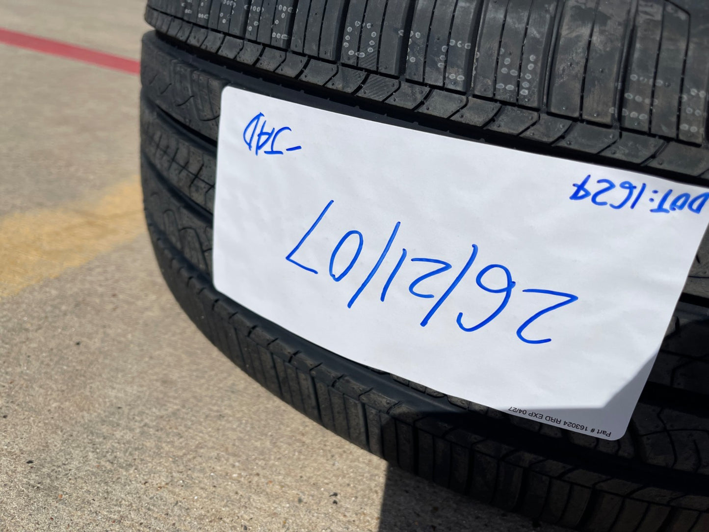 (1) 235/50/18 Advanta ER-800 A/S tire 235/50R18 97H NEW