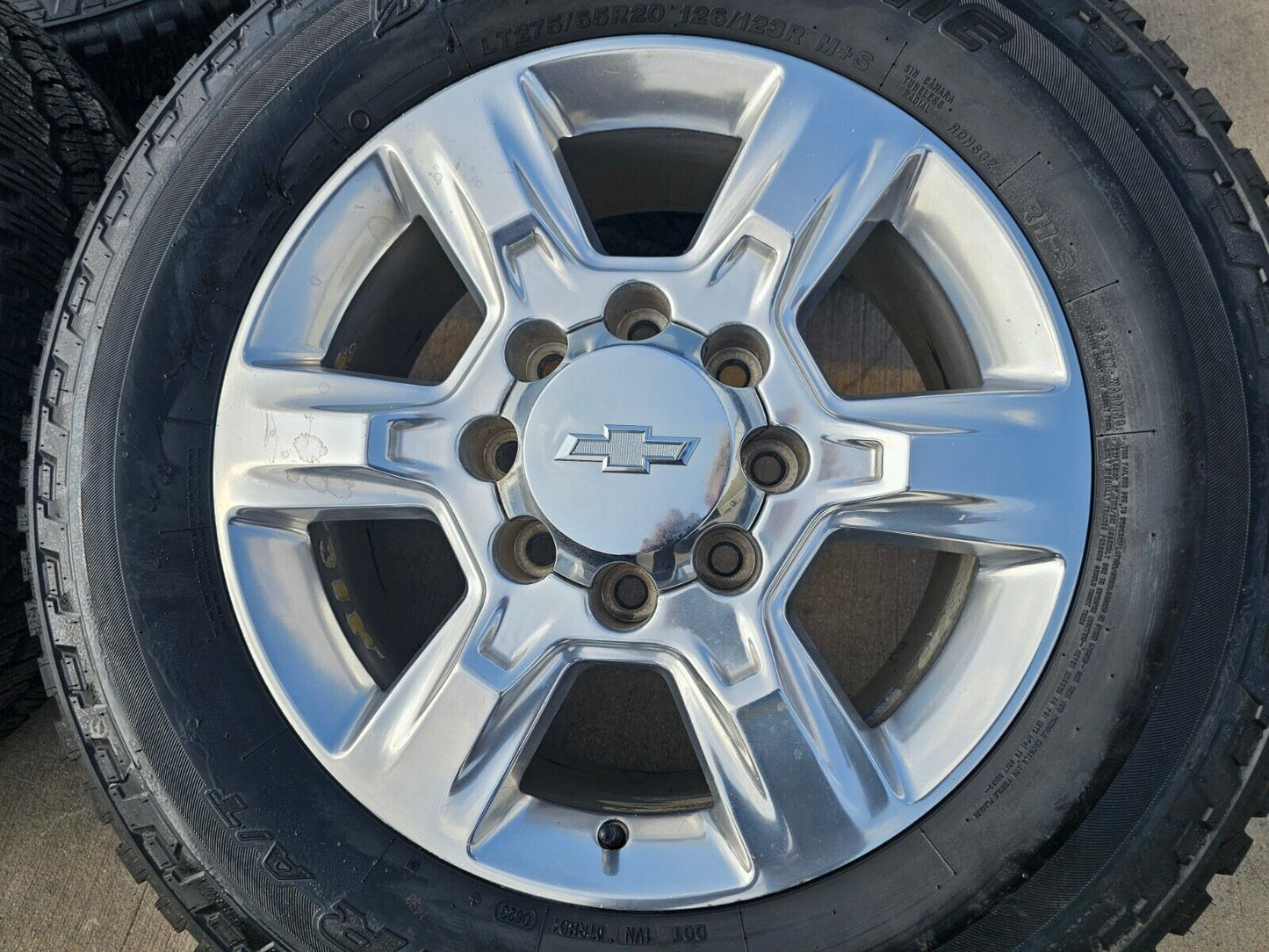 20" Chevy Silverado GMC 2500 OEM 5803 wheels rims tires