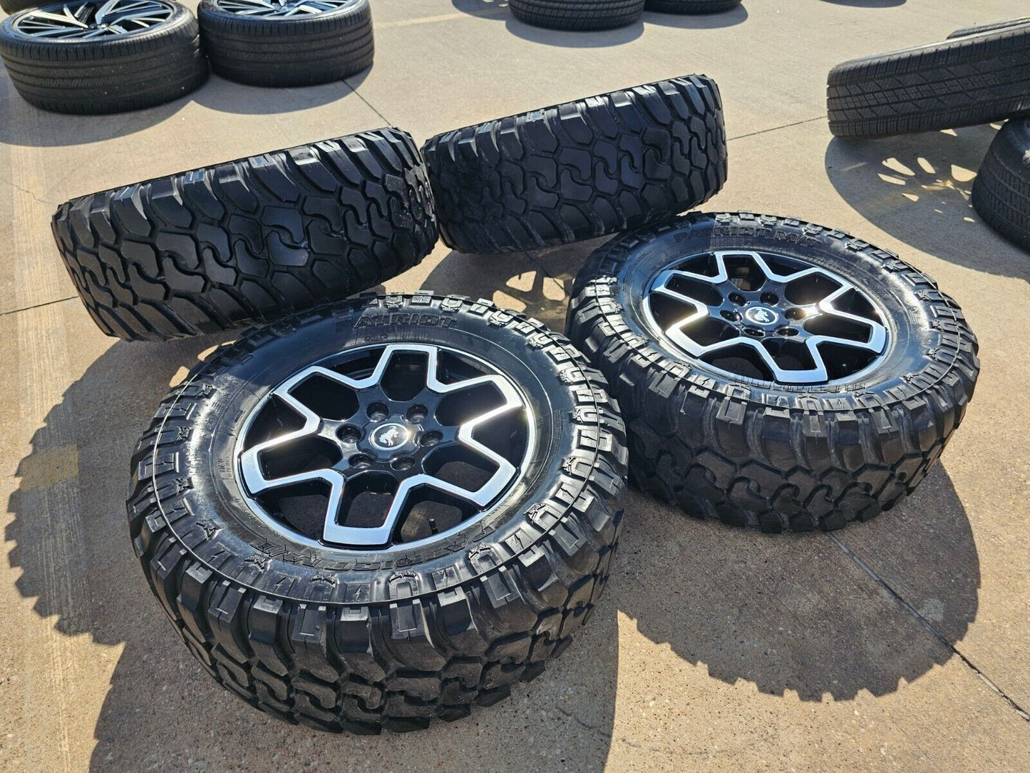18" Ford Ranger Bronco wheels rims 95213 6x139 tires 2022 2023 2024 2025 33"