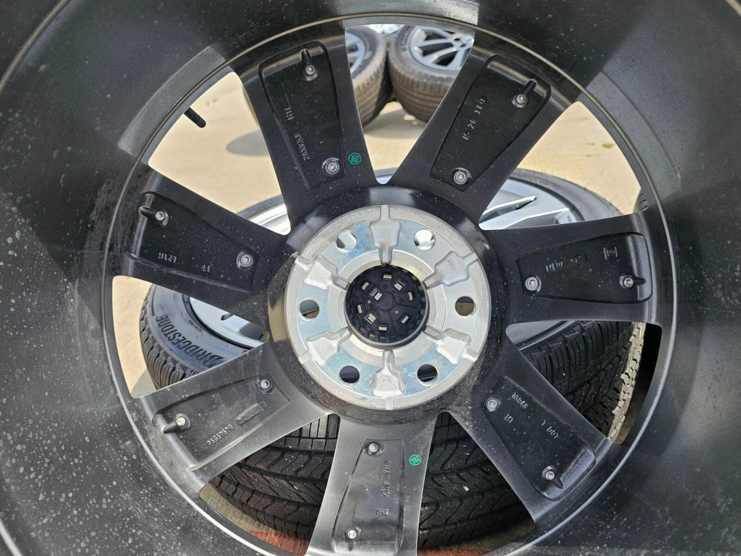 (1) 24" Cadillac Escalade V Platinum OEM wheel rim tire spare 2024 2025 2026 NEW