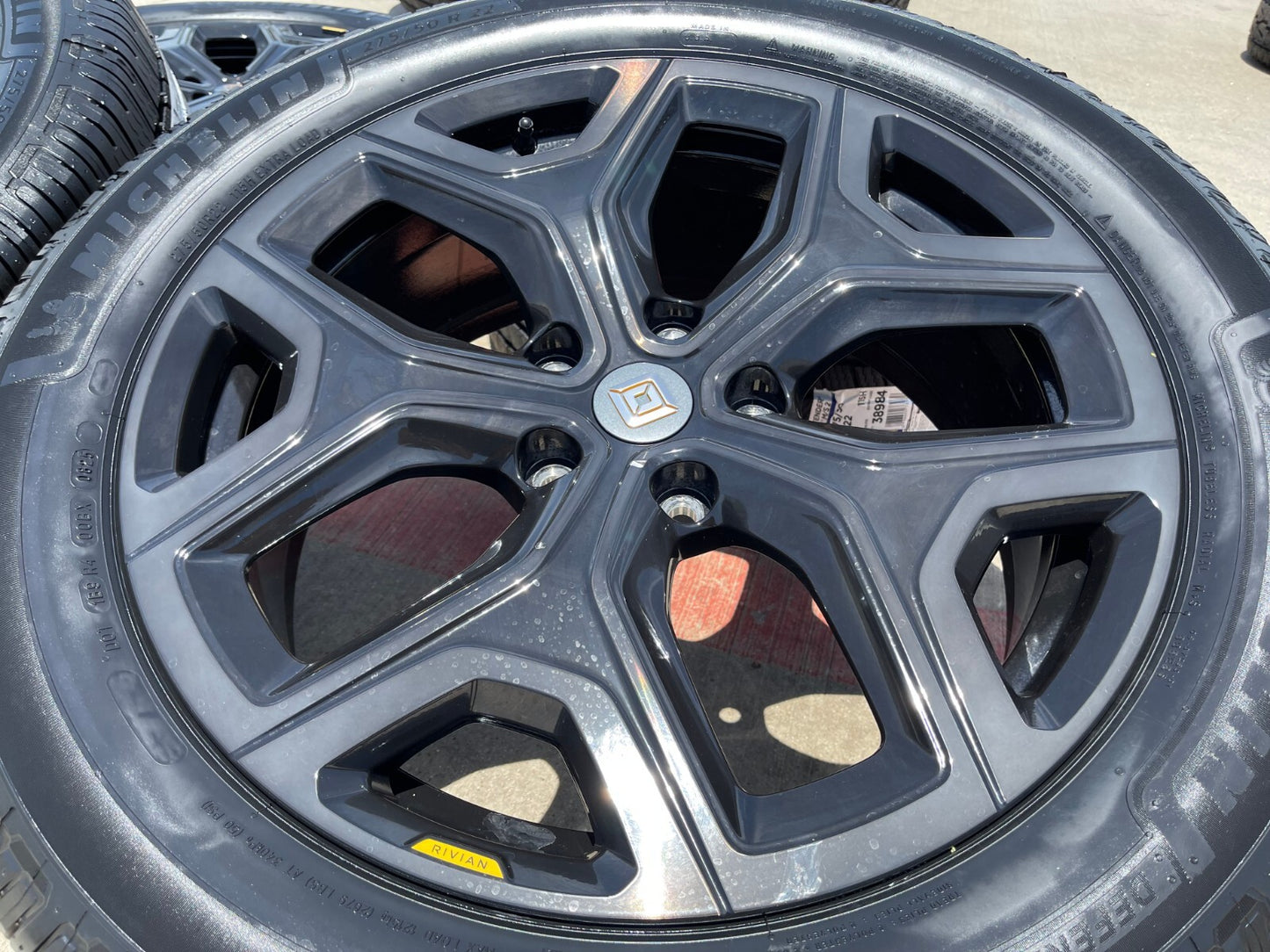 22" Rivian R1T R1S OEM wheels rims tires 2022 2023 2024 2025 2026 NEW MICHELIN