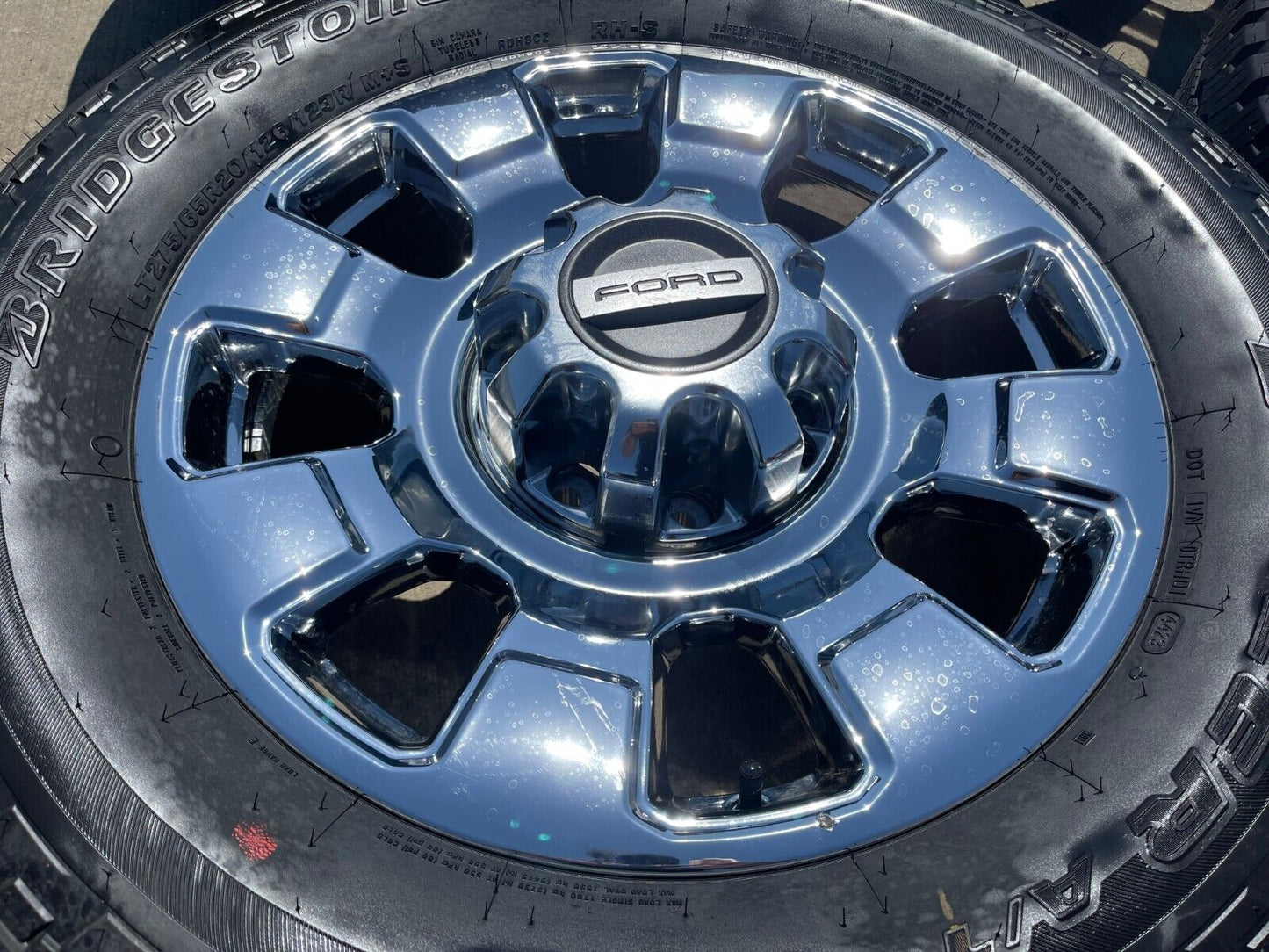 20" Ford F-250 F-350 OEM chrome Lariat 10295 25085 wheels rims 2024 2025 NEW