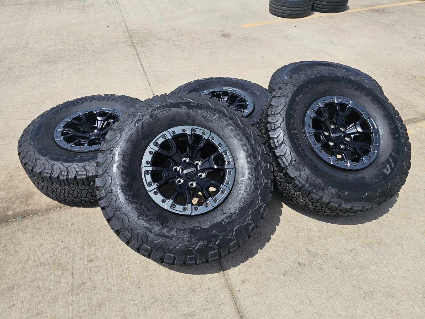 17" Ford F-150 Raptor Bronco OEM rims wheels 51222 Beadlock 2024 2025 BFG 37"