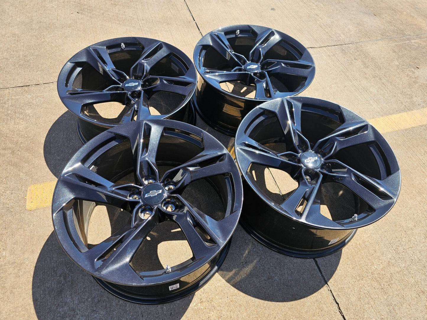 20" Chevy Camaro SS ZL1 OEM staggered wheels rims 5874 5878 NEW