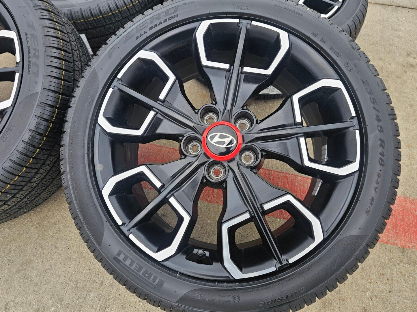18" Hyundai Elantra Sonata Accent OEM Santa Cruz wheels rims 95231 180411 NEW