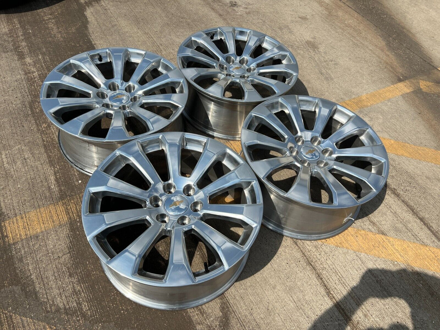 22" Chevy Silverado High Country OEM 5922 wheels rims Tahoe 2022 2023 2024 2025