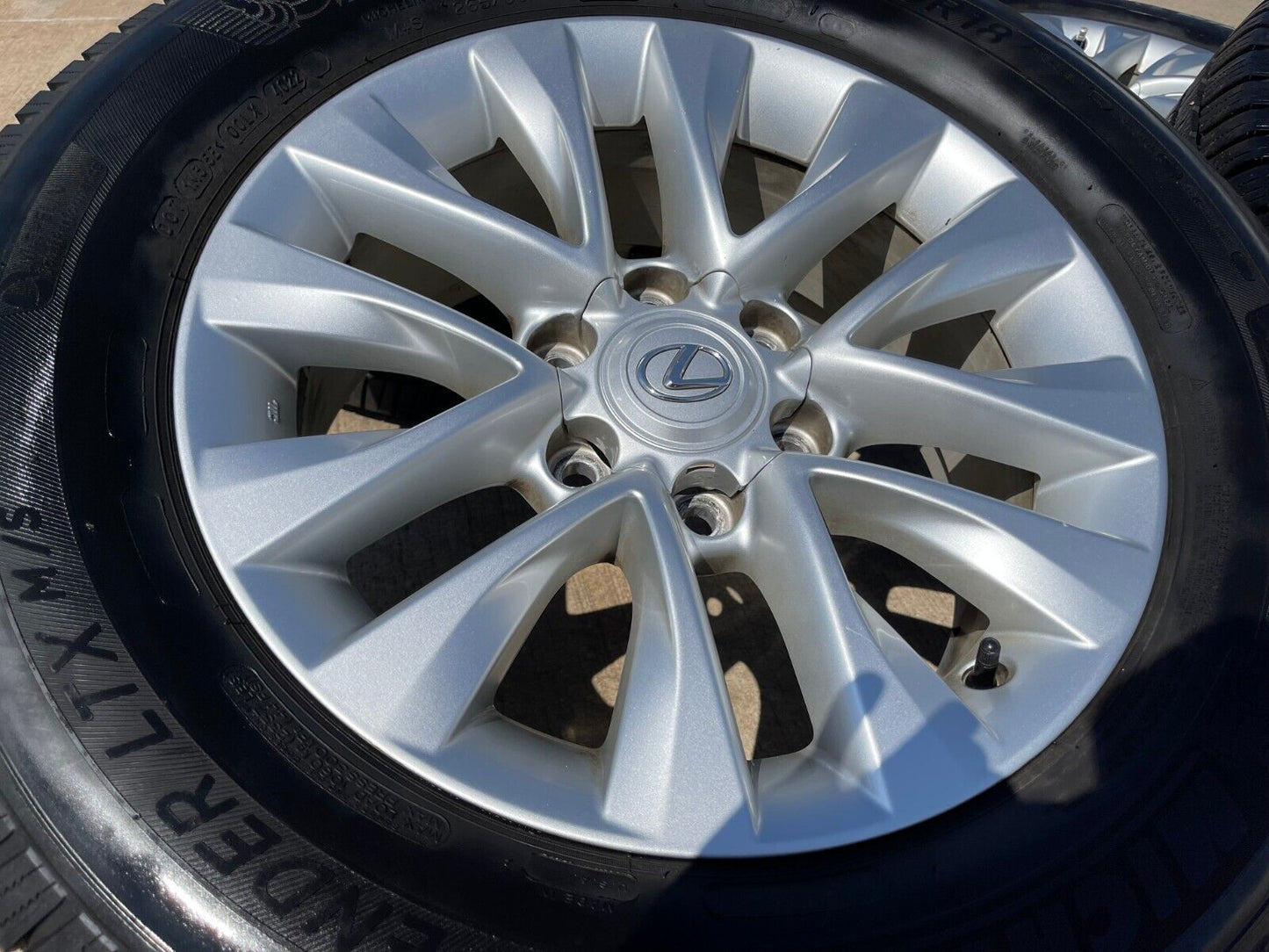 18" Lexus GX460 GX470 Tacoma 4Runner OEM CHROME wheels rims 74297 tires MICHELIN