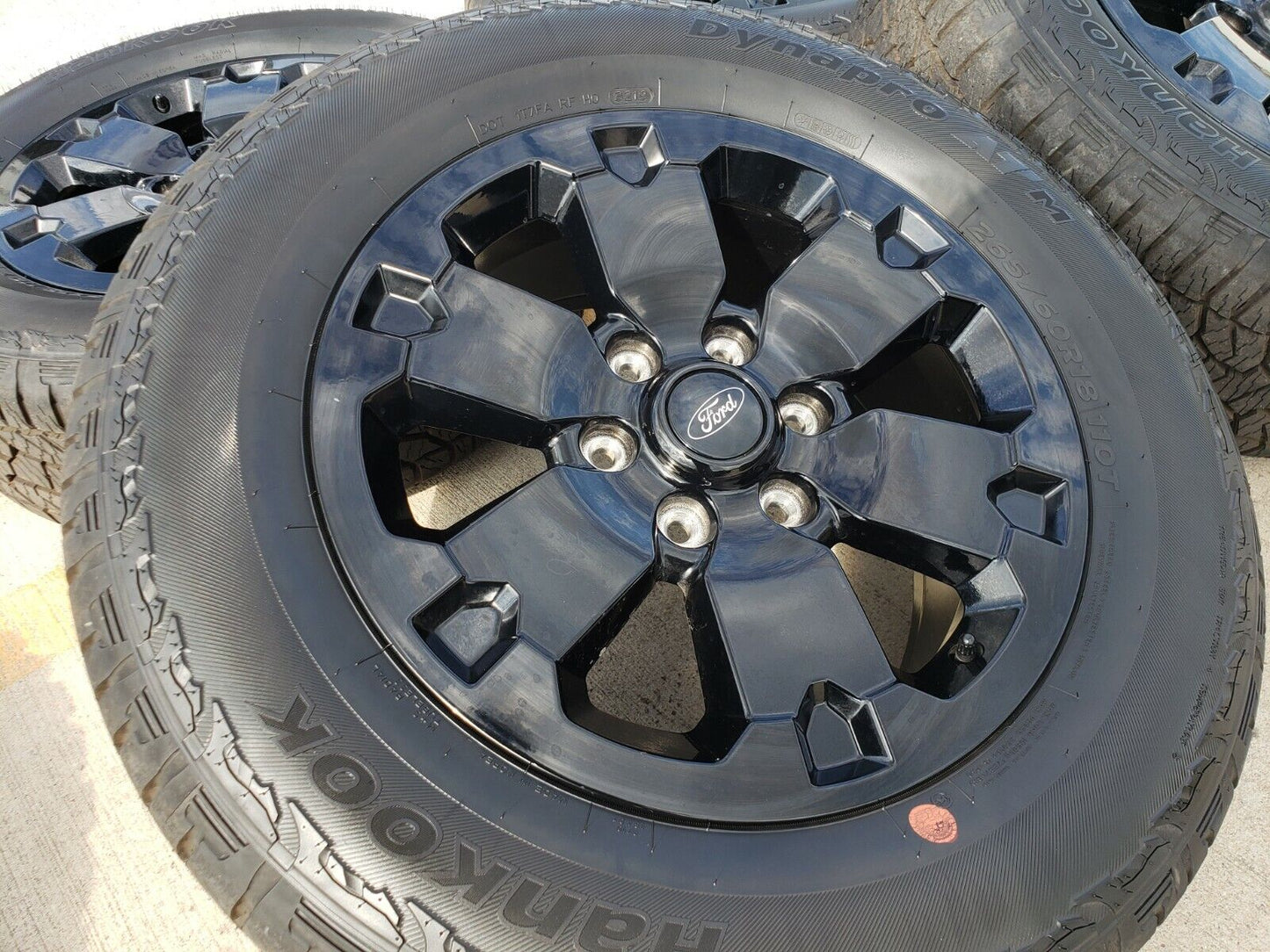 18" Ford Ranger TREMOR Bronco OEM black wheels rims 10282 2022 2023 2024 NEW