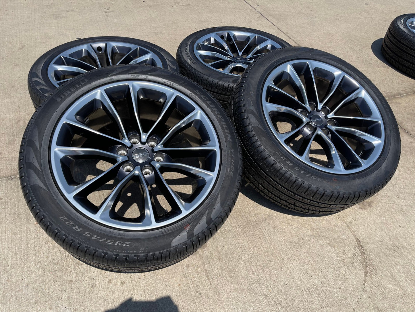 22" Jeep Grand Wagoneer OEM LIMITED 9298 rims wheels RAM 1500 NEW