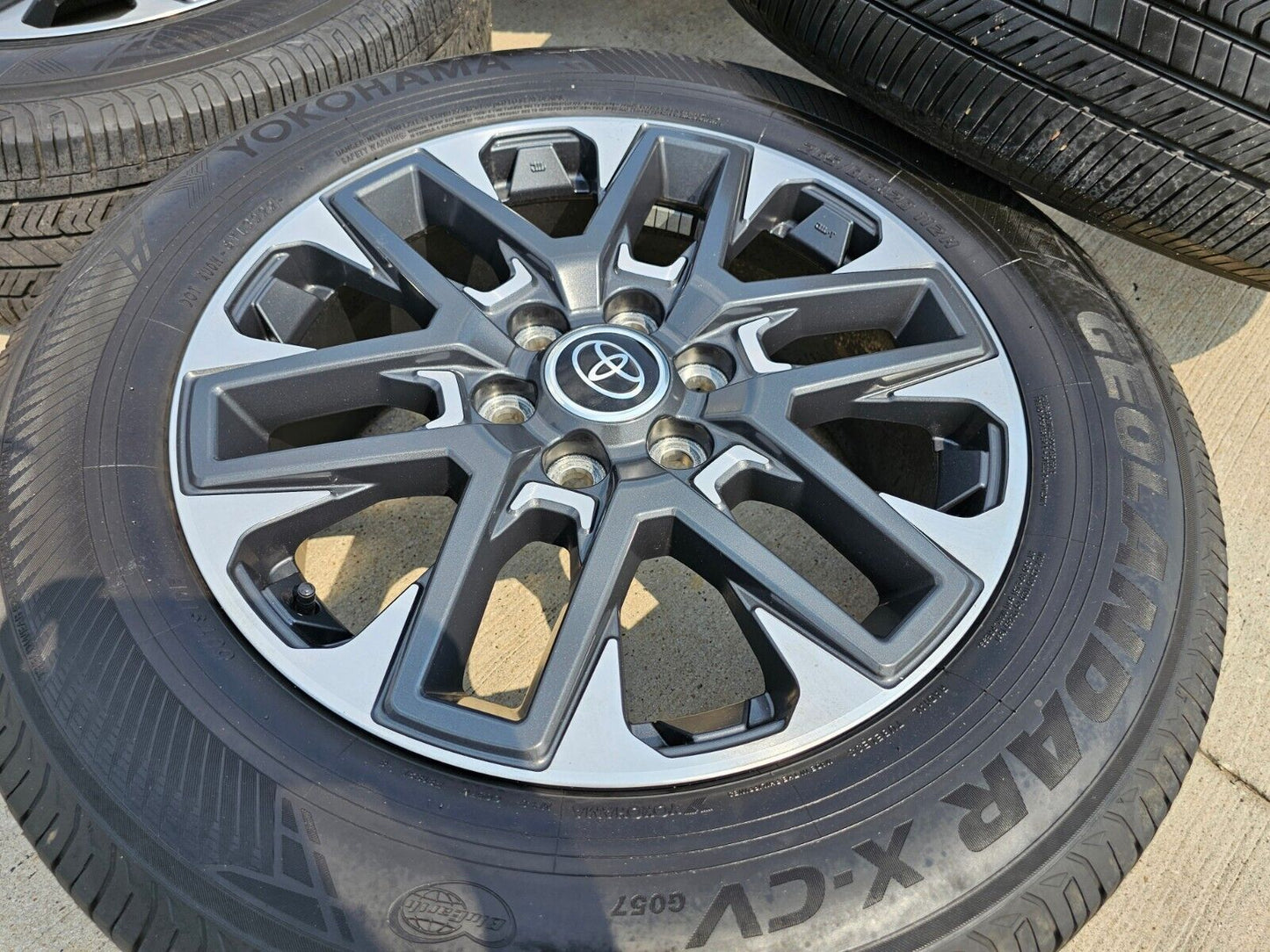 20" Toyota Tundra OEM wheels rims tires 2022 2023 2024 2025 Sequoia 95295
