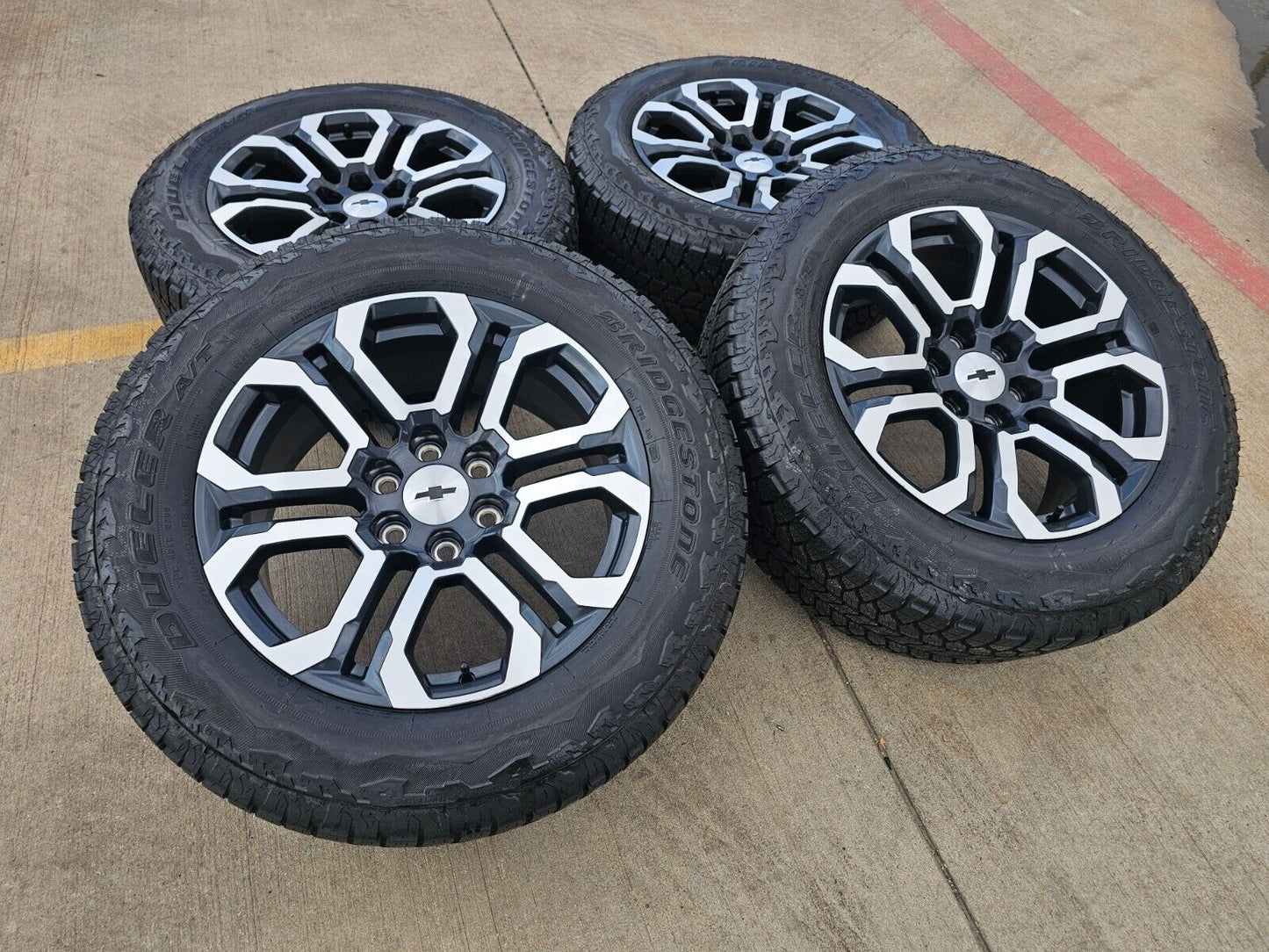20" Chevy Silverado Tahoe OEM wheels rims GMC Sierra Canyon 95780 2024 2025 NEW