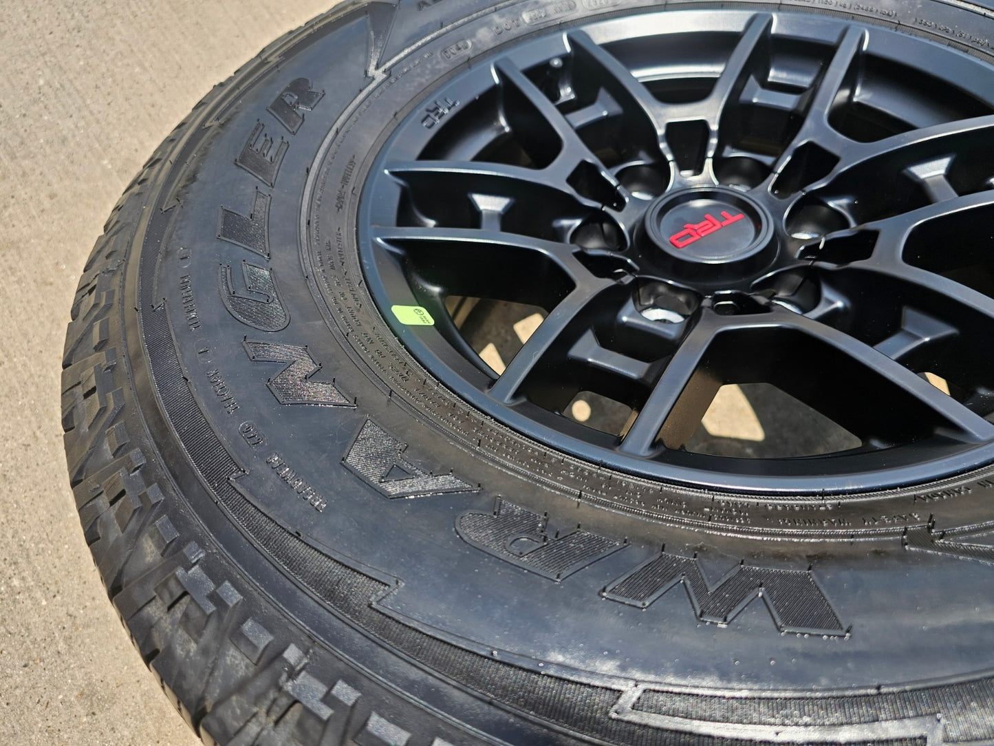 16" Toyota Tacoma TRD wheels rims tires 75258 OEM 4Runner FJ Cruiser