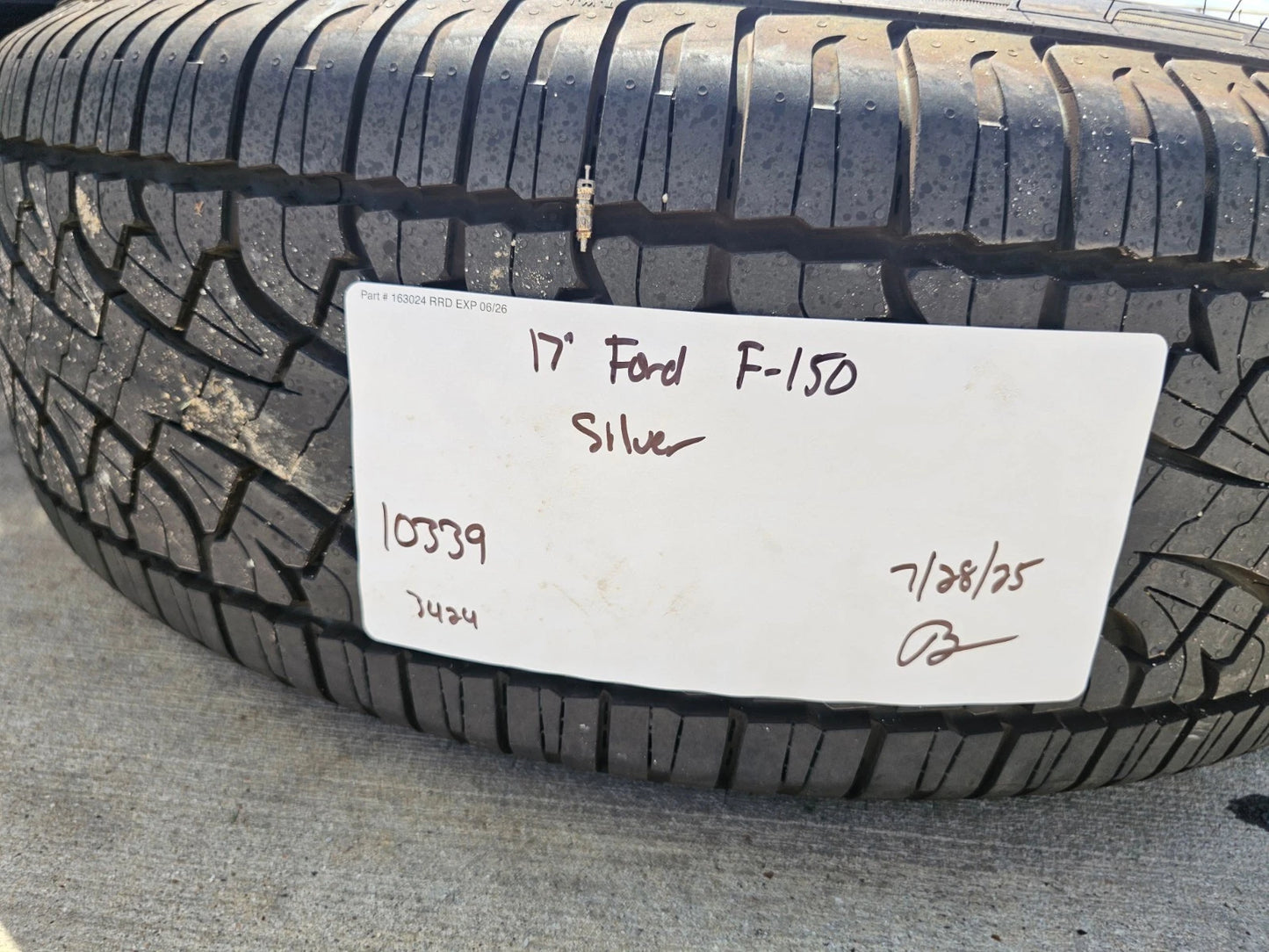 17" Ford F-150 Expedition OEM rims wheels 10339 tires 2022 2023 2024 2025 NEW