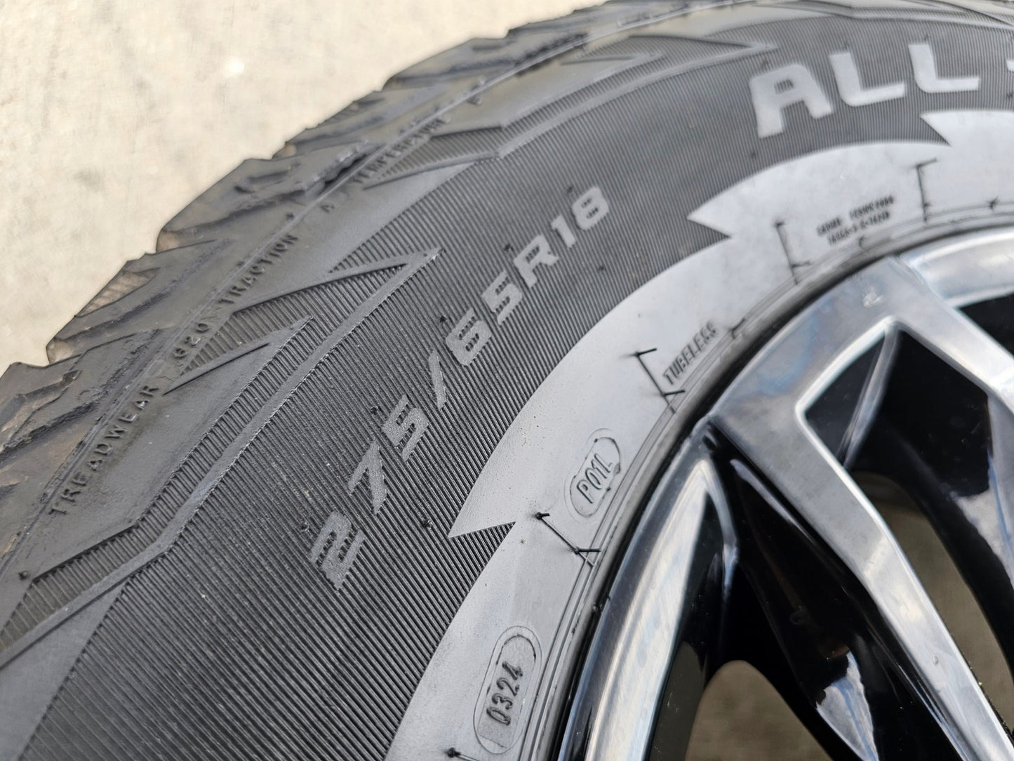 18" Chevy Silverado Tahoe Z71 ZR2 OEM 5911 wheels rims tires