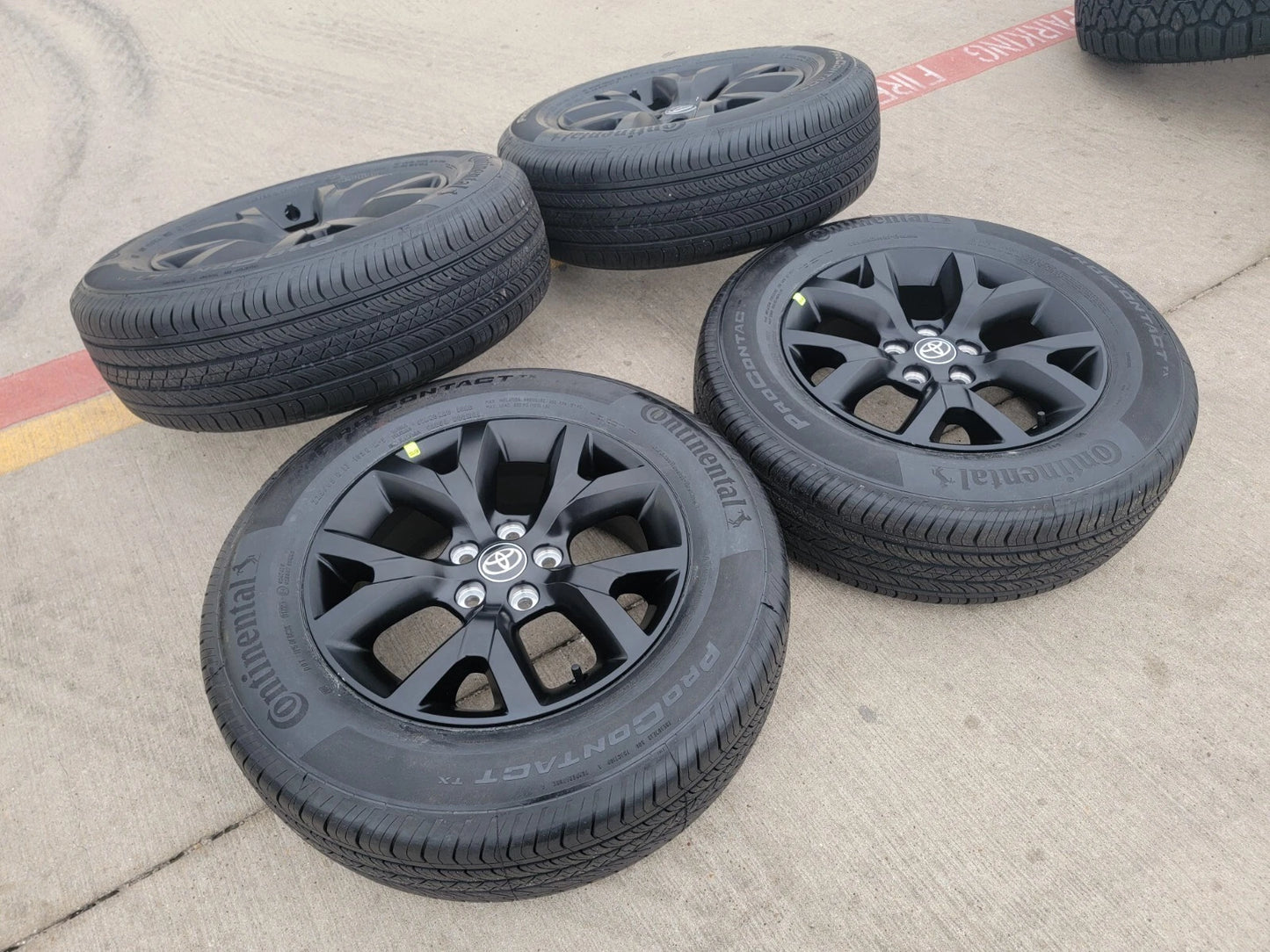 17" Toyota Rav4 OEM wheels rims black Camry Avalon Highlander NEW