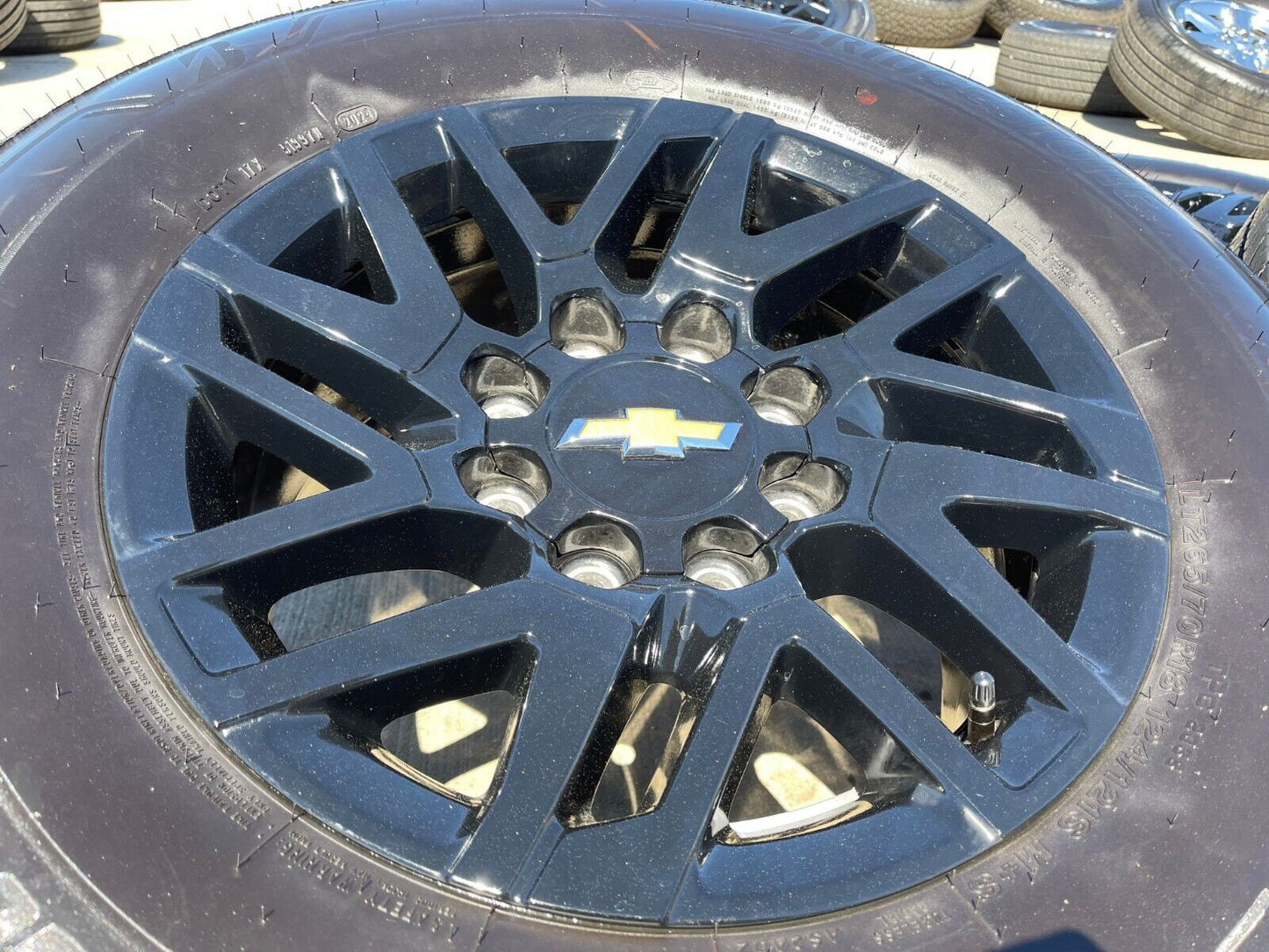 18" Chevy Silverado EV OEM wheels rims Sierra Hummer 2500 HEV 2024 2025 NEW