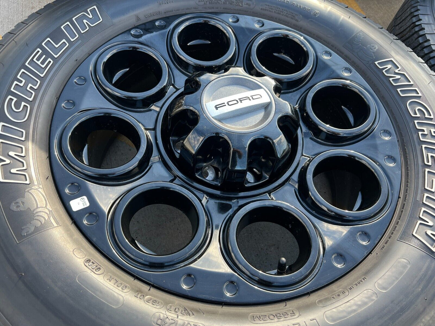20" Ford F-250 F-350 OEM black TREMOR wheels rims 10299 tires