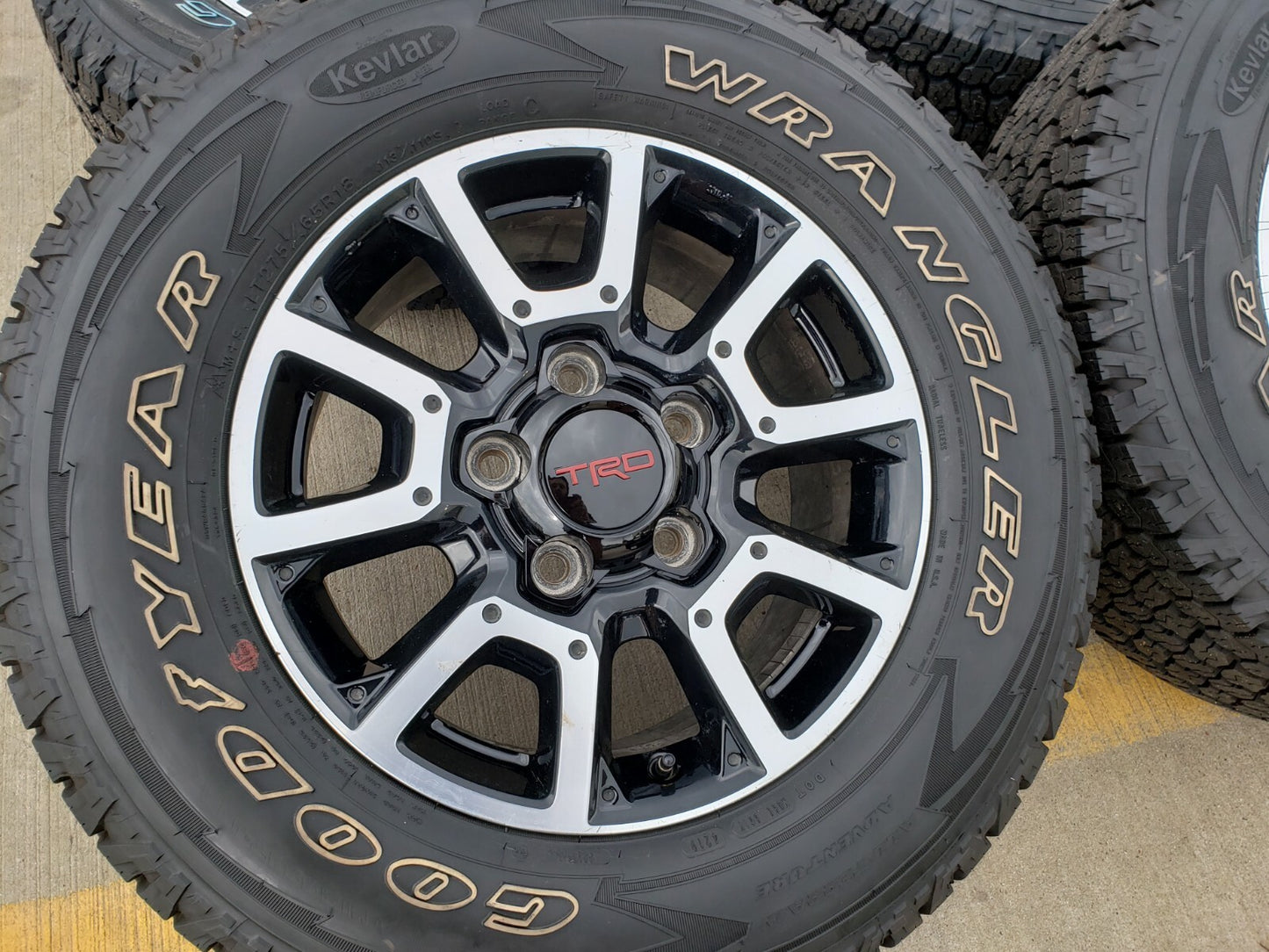 18" Toyota Tundra Sequoia TRD PRO black OEM wheels rims 2019 2020 2021 75157