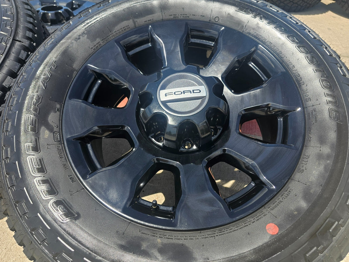 20" Ford F-250 F-350 Tremor OEM Black 10101 rims wheels tires NEW