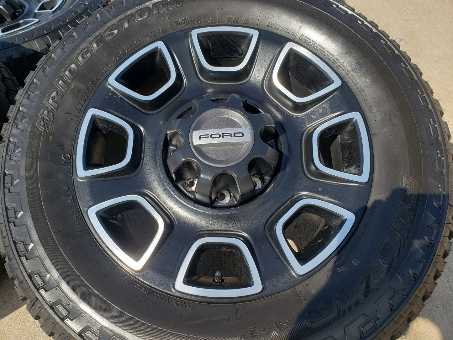 20" Ford F-250 F-350 OEM Lariat Platinum 10486 wheels rims 2024 2025 2026 NEW