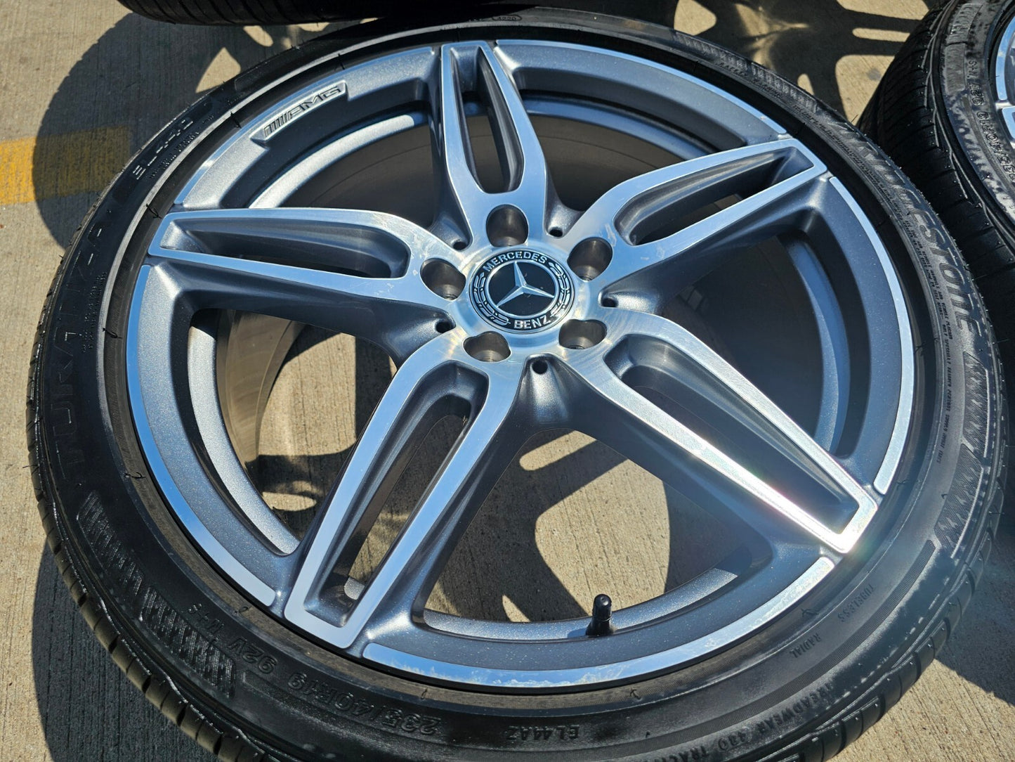 19" Mercedes E350 AMG C E S Class OEM 85541 wheels rims tires