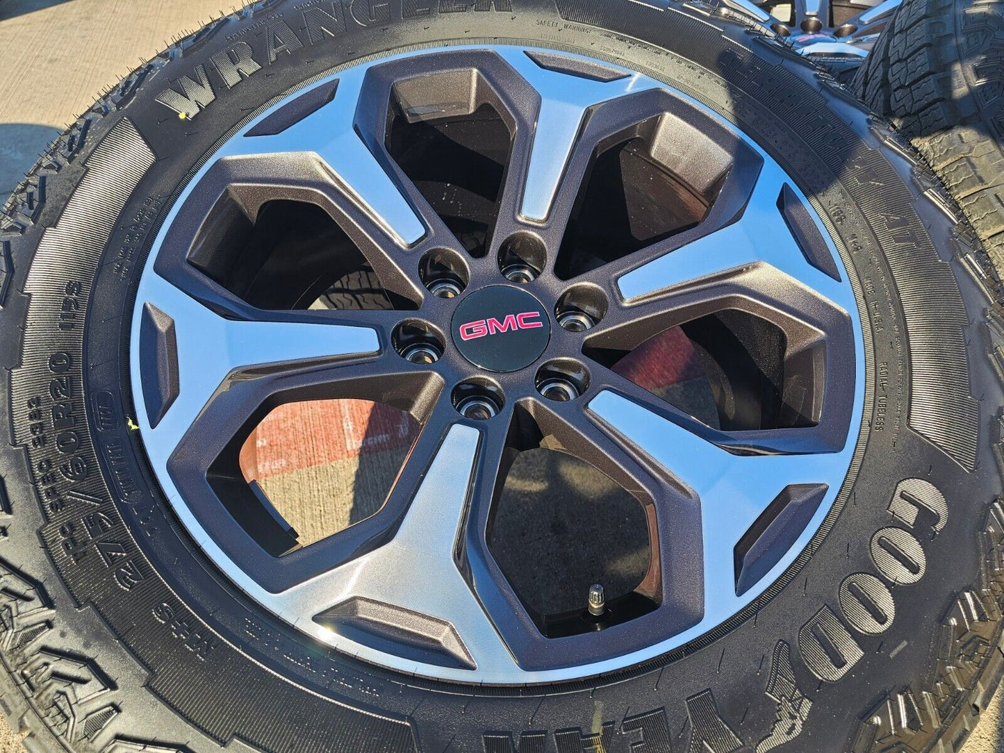 20" GMC Sierra Canyon Chevy Silverado OEM wheels rims 2024 2025 2026 NEW