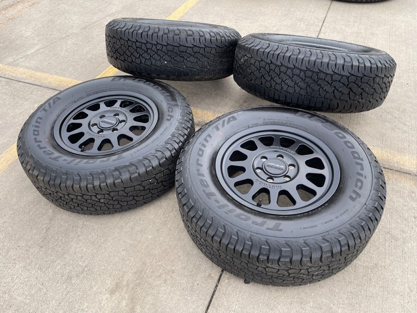 17x7.5 Method MR703 INEOS Grenadier wheels rims tires 6x130 NEW BFG